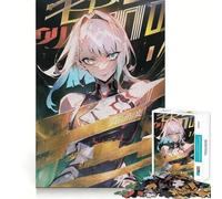 Puzzle Warrior Girl Mia pour Adolescents,1000 pièces,Jeu de mémoire Amusant,Surface Lisse sans bavures,Cadeau d'anniversaire,Casse-tête (38x26cm)