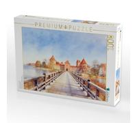 Puzzle · Wasserburg Trakai | Wunderschöne Burg in Litauen · 1000 pièces · Format assemblé 64 × 48 cm · CALVENDO Puzzle