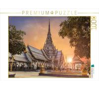 CALVENDO Puzzle Wat Sothon Wararam Worawihan Temple | 1000 pièces Taille de la Pose 64 x 48 cm Photo Puzzle pour Heures de Bonheur