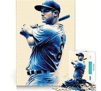 Puzzle We Love Baseball 1000 pièces - Jeu de réflexion Stimulant - Fixation optimale - Défi cérébral interactif pour la Maison (38x26cm)