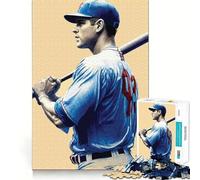 Puzzle We Love Baseball 1000 pièces Un Jeu d’adresse et de réflexion,Assemblage Stable,pièces Qui ne bougent Pas,Un Passe-Temps agréable pour Les Longs Week-Ends (38x26cm)