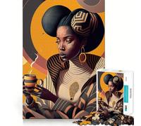 Puzzle We Love Coffee 1000 pièces,Jeu de Concentration mentale,découpe de précision,Bords Lisses,activité captivante pour des soirées tranquilles (38x26cm)