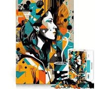 Puzzle We Love Coffee 1000 pièces - Jeu de réflexion Stimulant - Fixation optimale - Défi cérébral interactif pour la Maison (38x26cm)
