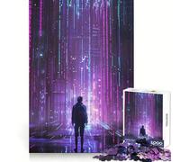 Puzzle Web Alone 1000 pièces pour Adolescents, Stimulant l'agilité cérébrale, Passe-Temps agréable, Assemblage sécurisé, Cadeau de Noël idéal (50x75cm)