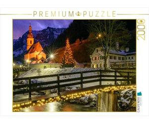 Puzzle · Weihnachtlicher Malerwinkel in Ramsau | 2000 pièces · Format assemblé 90 × 67 cm · CALVENDO Puzzle