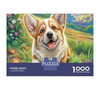Puzzle Welsh Corgi 1000 Pièces pour Adolescents Et Enfants - Difficile Puzzles Jeu De Patience en Famille 70x50cm/1000pcs