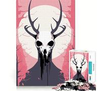 Puzzle Wendigo (Illustration vectorielle) pour Adultes,1000 pièces,Jeu de mémoire,découpe Laser pour Un Assemblage Parfait,Cadeau Unique Anti-Stress (50x75cm)