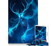 Puzzle Wendigo Monstre 1000 Pièces pour Adolescents Détection Logique et Réflexion pour Passer Un Temps Dominant (38x26cm)