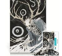 Puzzle Wendigo pour Adultes,1000 pièces,Jeu de réflexion Stimulant,Structure à emboîtement précise,Facile à Apprendre,pour Le Plaisir de Toute la Famille (38x52cm)