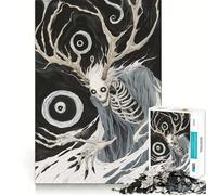 Puzzle Wendigo pour Adultes,1000 pièces,Jeu Stimulant l'esprit,Format Uniforme,pièces précises,idéal pour Les Voyages (38x26cm)