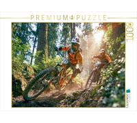Puzzle · Wenn der Wald zur Rennstrecke Wird | 1000 pièces · Format assemblé 64 × 48 cm · CALVENDO Puzzle