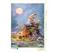 Puzzle · Wenn Die Nacht hereinbricht | Der Zwerg ist auch schon müde · 1000 pièces · Format assemblé 64 × 48 cm · CALVENDO Puzzle