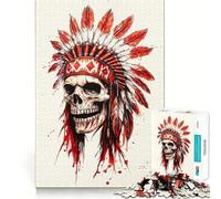 Puzzle Western 1000 pièces,Jeu créatif et Stimulant,Assemblage Solide,sans pièces détachées,activité idéale pour Partager des Moments privilégiés en Famille (38x26cm)