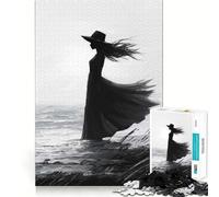 Puzzle Whisper of The Wind pour Adultes,1000 pièces,Jeu Stimulant l'esprit,Format Uniforme,pièces précises,idéal pour Les Voyages (50x75cm)