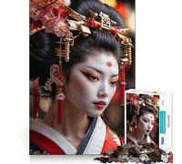 Puzzle Whispers of Kyoto 1000 pièces pour Adolescents Stimule l'esprit Ajustement Parfait Loisirs captivants pour des Moments de détente à la Maison (38x26cm)