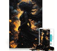 Puzzle Whispers of The Cosmos 1000 pièces pour Adolescents Jeu de Stimulation mentale Assemblage sûr et Solide Activité Amusante en Famille Le Soir (38x26cm)