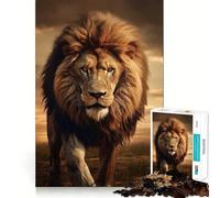 Puzzle Wild Majesty 1000 pièces Jeu Stimulant Le Cerveau Ajustement Parfait Divertissement Confortable à l'intérieur pour Tous (50x75cm)