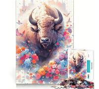 Puzzle Wild One 1000 pièces pour Adultes,Jeu d'exercice Mental,découpe de précision,Bords Lisses,activité relaxante en Groupe à l'intérieur (38x26cm)