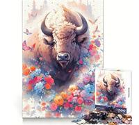 Puzzle Wild One pour Adultes de 1000 pièces, Exercice Mental, évasion sereine, (50x75cm)