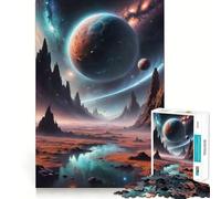 Puzzle Wild Planet 1000 pièces,Jeu cognitif Amusant,Structure à emboîter précise,activité de Partage et de complicité pour Les Proches (38x52cm)