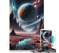 Puzzle Wild Planet 1000 pièces pour Adolescents Jeu de mémoire et de Concentration Qualité Professionnelle Activité de Groupe relaxante en intérieur (50x75cm)