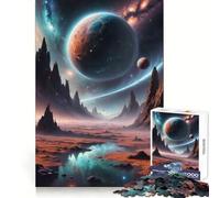 Puzzle Wild Planet 1000 pièces pour Adolescents Stimulation Douce et Progressive Assemblage Ferme Idée Cadeau (38x26cm)