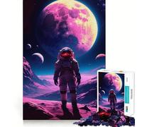 Puzzle Wild Space 1000 pièces pour Adultes,Jeu Stimulant l'esprit,Surface Lisse sans bavures,Passe-Temps Fascinant pour Les Moments de détente (50x75cm)