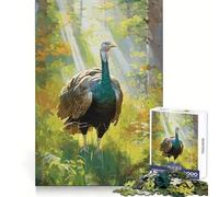 Puzzle Wild Turkey pour Adolescents, 1000 pièces, idéal pour développer la Concentration et la détente, Un Cadeau mémorable (38x52cm)