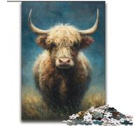 Puzzle Wild Yak 2000 pièces pour Adolescents, à partir de 14 Ans, décoration Murale, Cadeau d'anniversaire de Noël (70x100cm)
