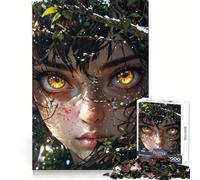 Puzzle Wildfire Eyes in The Nature's Embrace pour Adolescents, 1000 pièces, stimule la mémoire, Divertissement Occasionnel, découpe de qualité, Cadeau d'anniversaire (38x26cm)