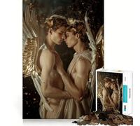 Puzzle Wings of Love 1000 pièces Jeu de mémoire Découpe Laser de qualité supérieure Activité captivante pour des soirées tranquilles (50x75cm)