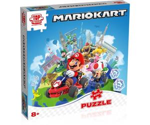 Puzzle - WINNING MOVES - Mario Kart Autour du Monde - 500 pièces - Dès 8 ans