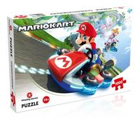Puzzle - WINNING MOVES - Mario Kart Funracer - 1000 pièces - Dès 14 ans