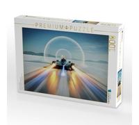 Puzzle · Wo Geschwindigkeit sichtbar Wird | Die Schallmauer sichtbar gemacht · 1000 pièces · Format assemblé 64 × 48 cm · CALVENDO Puzzle