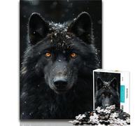 Puzzle Wolf Art pour Adolescents, 1 000 pièces, Jeu Stimulant, idéal comme Cadeau pour Toute la Famille, 50x75cm