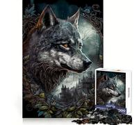 Puzzle Wolf Sweet 1000 pièces pour Adolescents Développe Les compétences analytiques Découpe Nette et Facile (38x52cm)