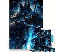 Puzzle Wolfknight 1000 pièces,Jeu créatif et Stimulant,Assemblage Solide,sans pièces détachées,activité idéale pour Partager des Moments privilégiés en Famille (38x52cm)