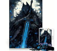 Puzzle Wolfknight 1000 pièces pour Adultes Stimule la réflexion, réduit Le Stress, ludique, Bords précis, Un Joli Cadeau (50x75cm)