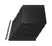 Puzzle Workout Padding - Puzzle Exercise Mat, Pad Home Exercise Mats, Soft Foam Train Floor Rugs, DrillFoam Felt Protective Flooring | Interlocking Tiles Gym Doormat For Fitness Sport Warm-up Play