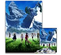 Puzzle Xenoblade Chronicles 1000 pièces pour Adultes. Puzzle Impossible pour Adultes Parfait pour s'amuser en Famille Pendant Les Vacances. 1000 pièces (38 x 26 cm).