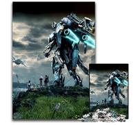 Puzzle Xenoblade Chronicles X 1000 pièces Puzzle Stimulant Cadeau pour Hommes et Femmes Quotidien et Occasions spéciales 1000 pièces (38 x 26 cm)