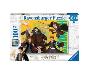 Puzzle XXL 100 pièces Harry Potter et ses amis magiques
