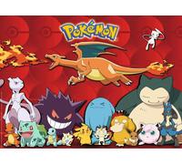 Puzzle XXL 100 pièces : Pokémon préféré - Ravensburger - Paysage et nature - Rouge - 6 ans