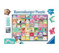 Puzzle XXL 100 pièces Squishmallows aux Couleurs Vives pour Enfants