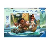 Puzzle XXL 100 pièces Vaiana et Maui - Un Aventure Éducative pour Enfants