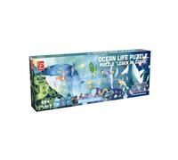 Hape Ocean Life Fluor Puzzle Puzzle 200 Pieces Multicolore Enfants