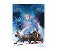Puzzle XXL 200 pièces - La Forêt Mystérieuse de Disney La Reine des Neiges 2