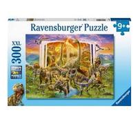 Puzzle xxl 300 pieces retour a la préhistoire et a la vallee des dinosaures - enfant - ravensburger collection dino t-rex brachiosaure G