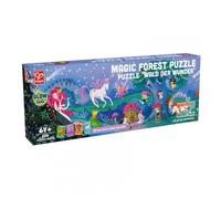 HaPe International Puzzle Forêt des Miracles Phosphorescent XXL – 200 pièces, 150 cm, 6 ans+