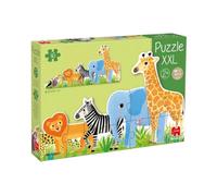 Puzzle xxl jungle : du plus petit au plu